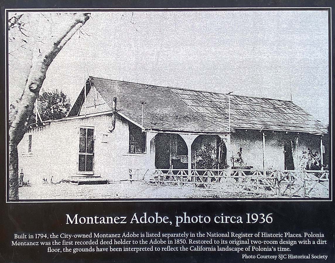 Montanez Adobe, photo circa 1936