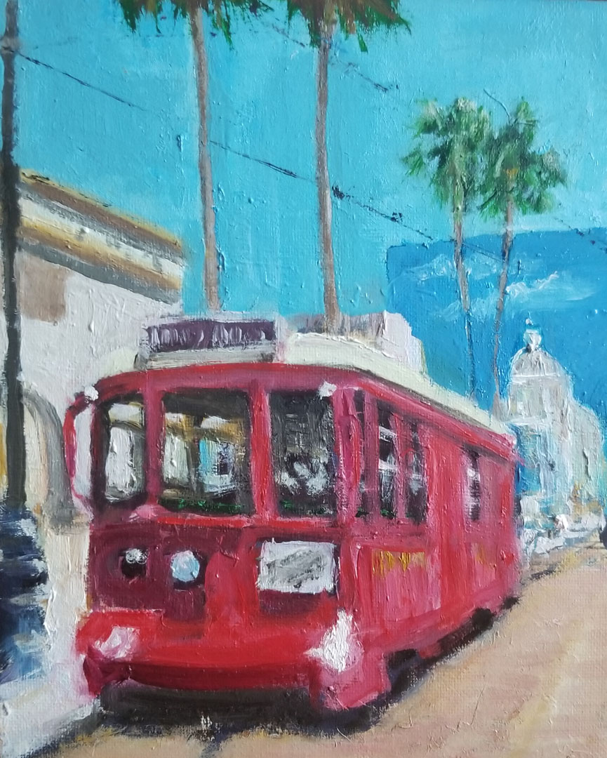 Buena Vista Street Trolley